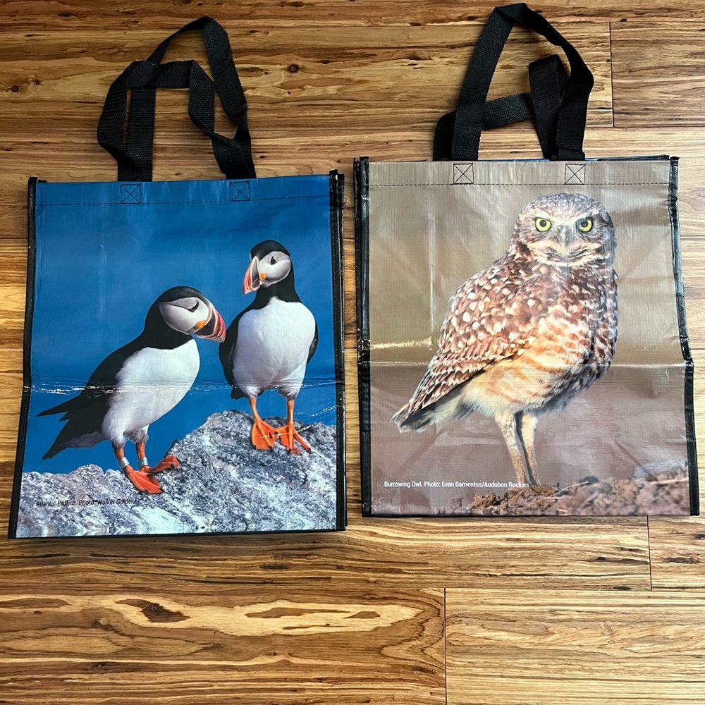 Audubon Shopping bags, set of 2